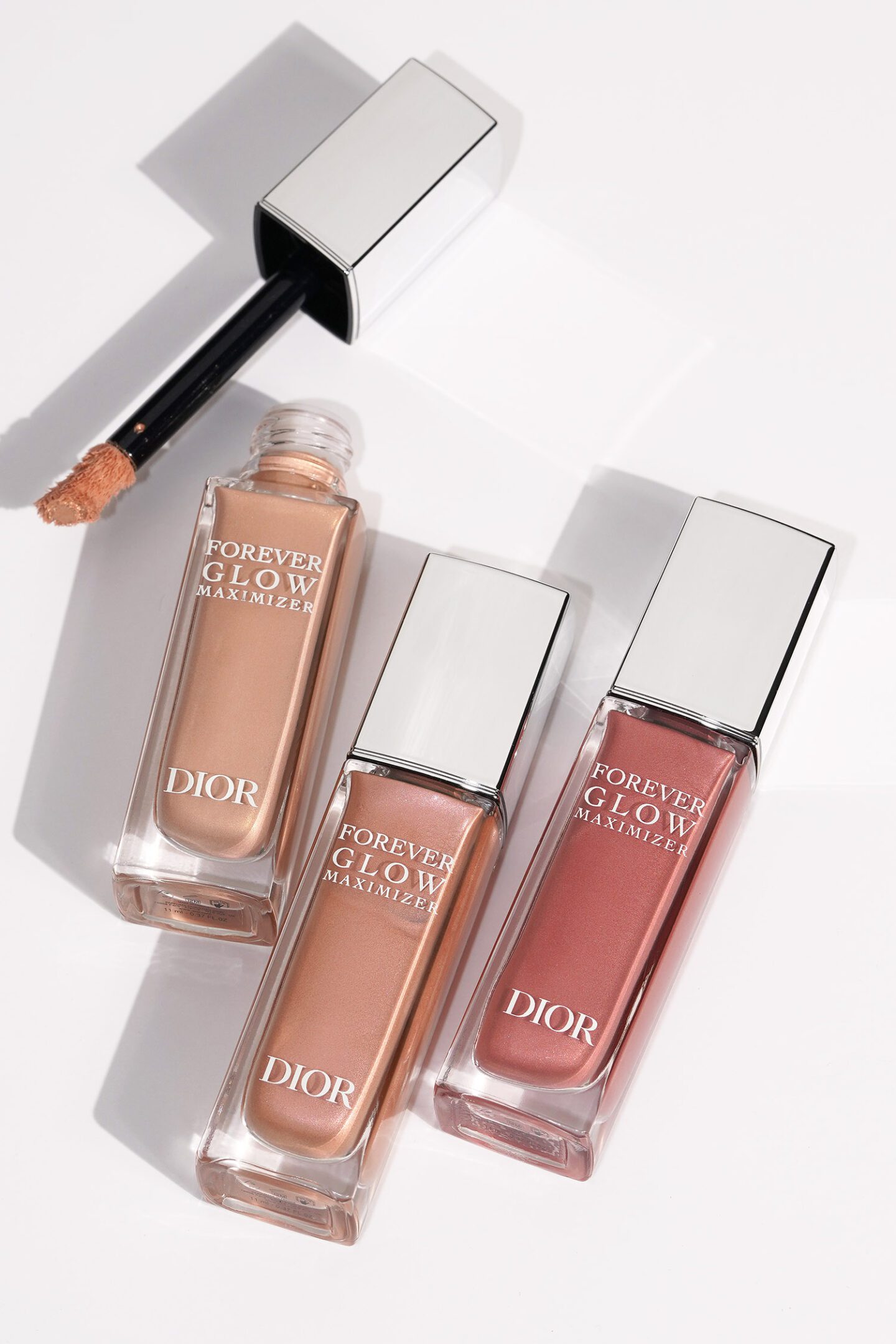 Dior Beauty Forever Glow Maximizer Gold, Peachy and Rosy