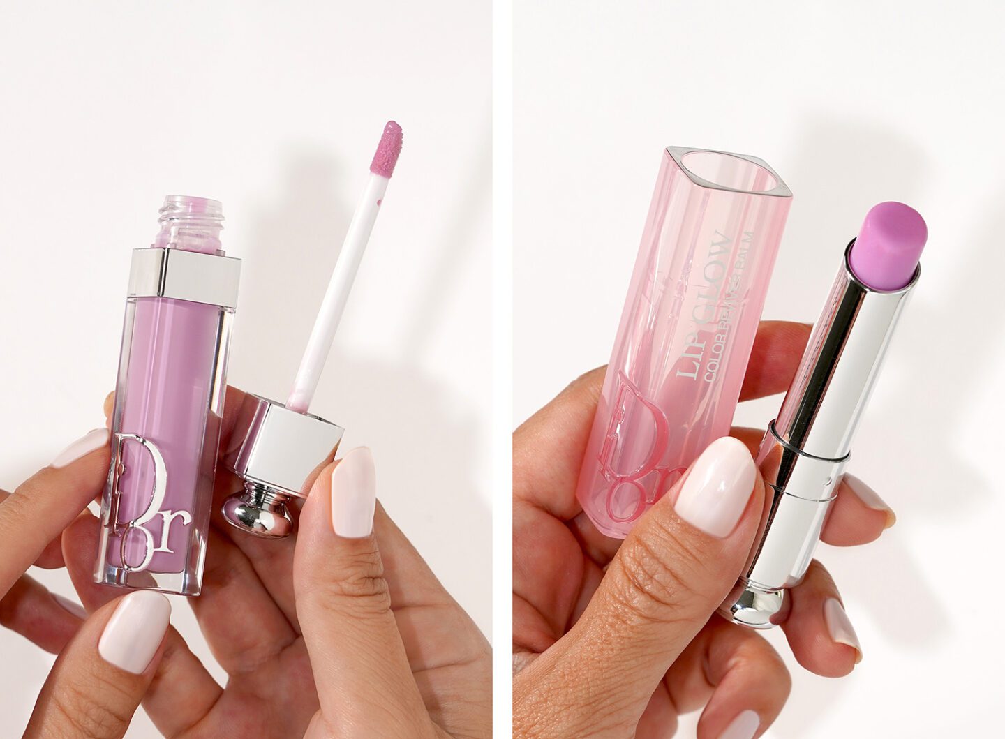 Dior Pink Lilac Lip Maximizer и Lip Glow Balm