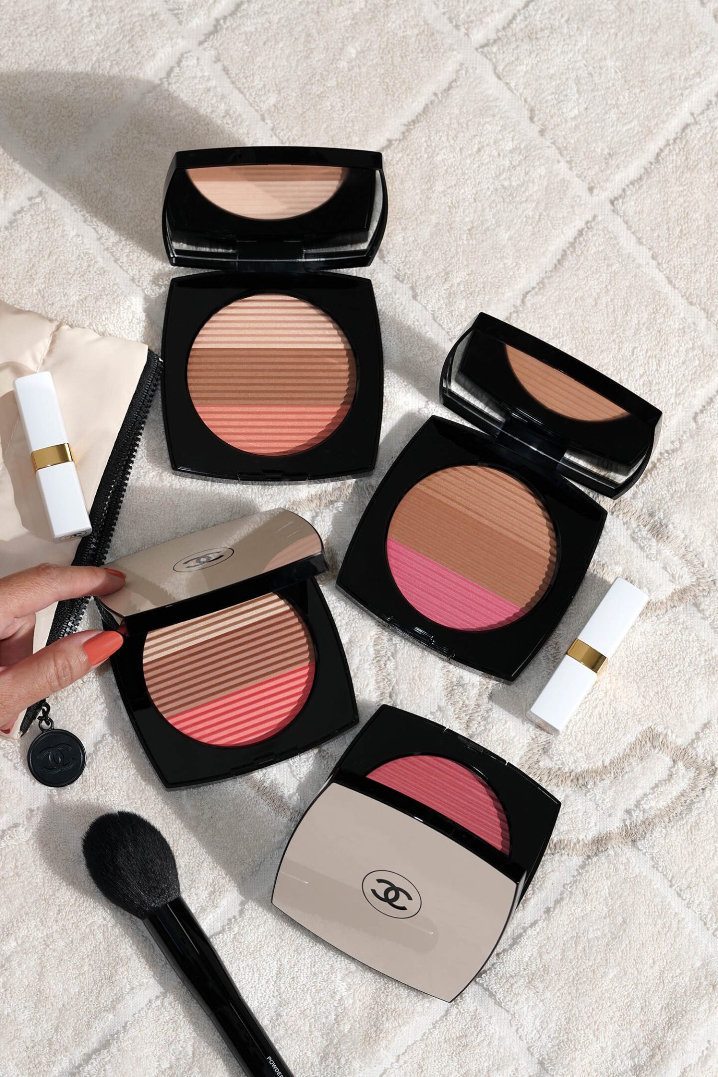 Chanel Les Beiges 2024 review and swatches new bronzers via The Beauty Lookbook