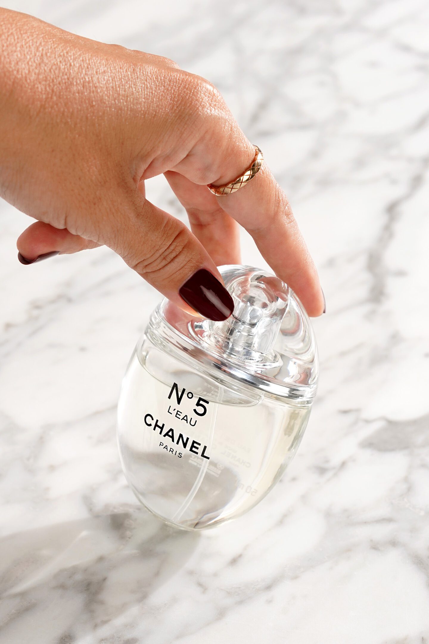 Chanel No 5 L'Eau Drop perfume BEAUTY LOOKBOOK
