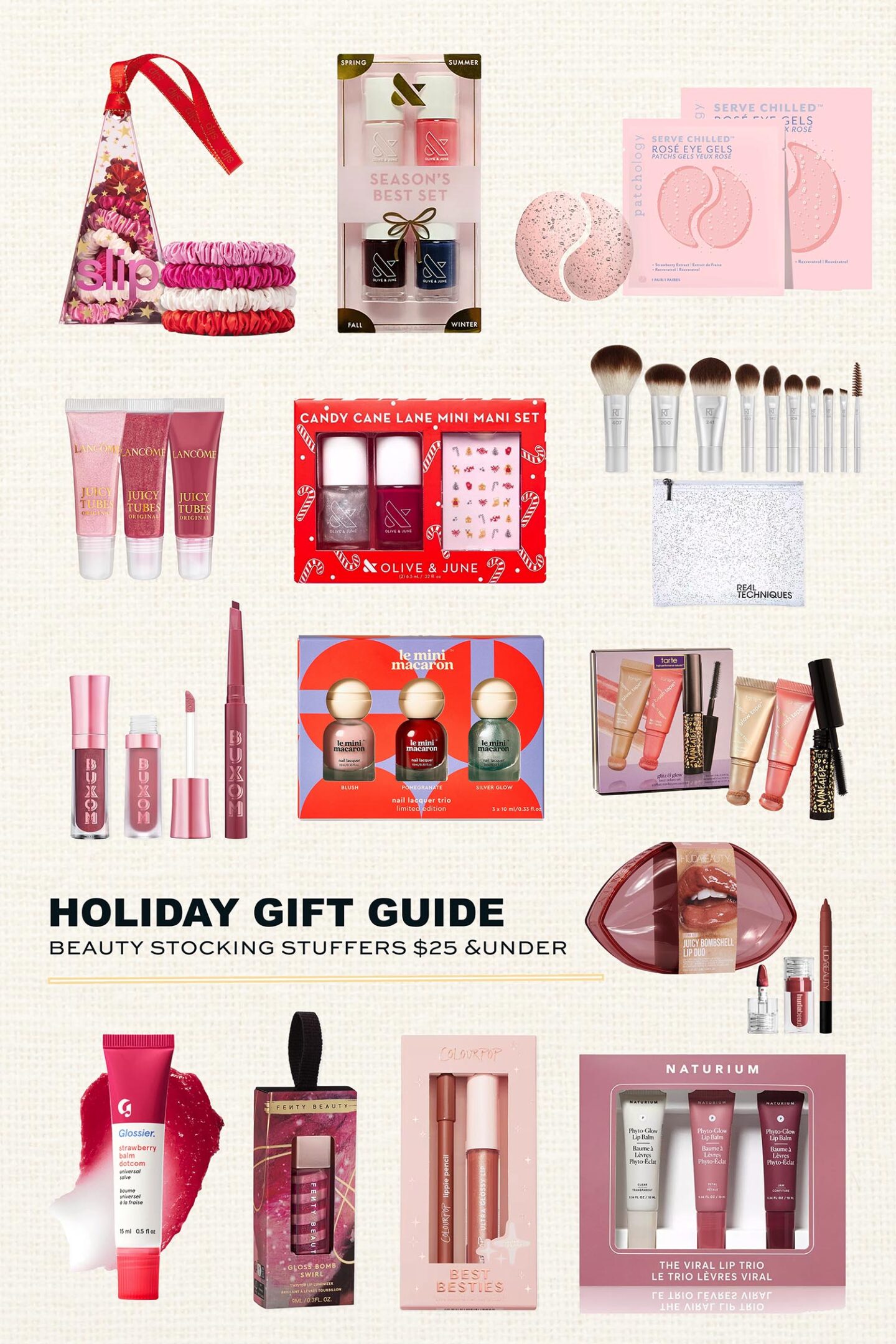 Holiday Beauty Gift Ideas $25 and Under