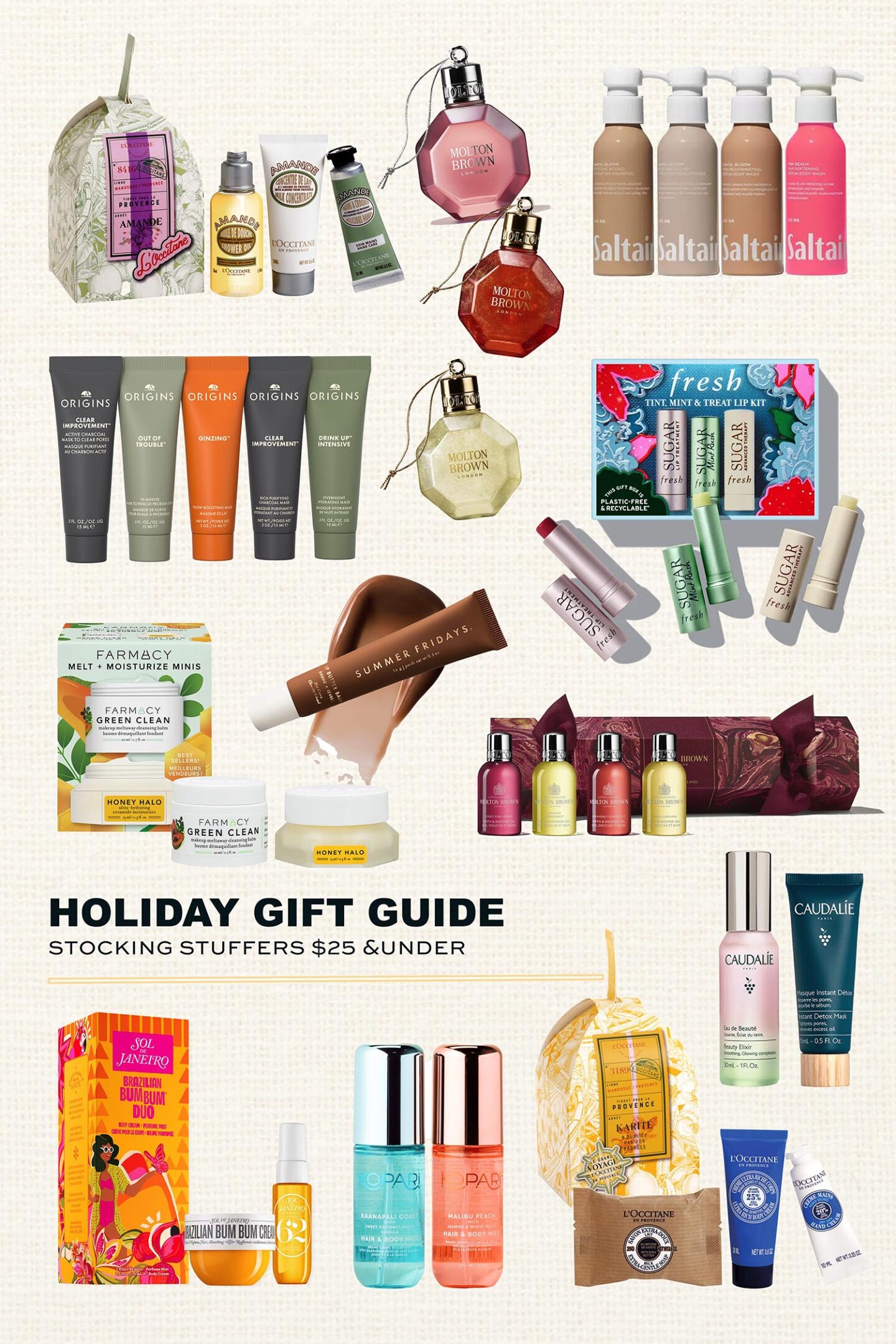 Holiday Skincare Gift Ideas $25 and Under