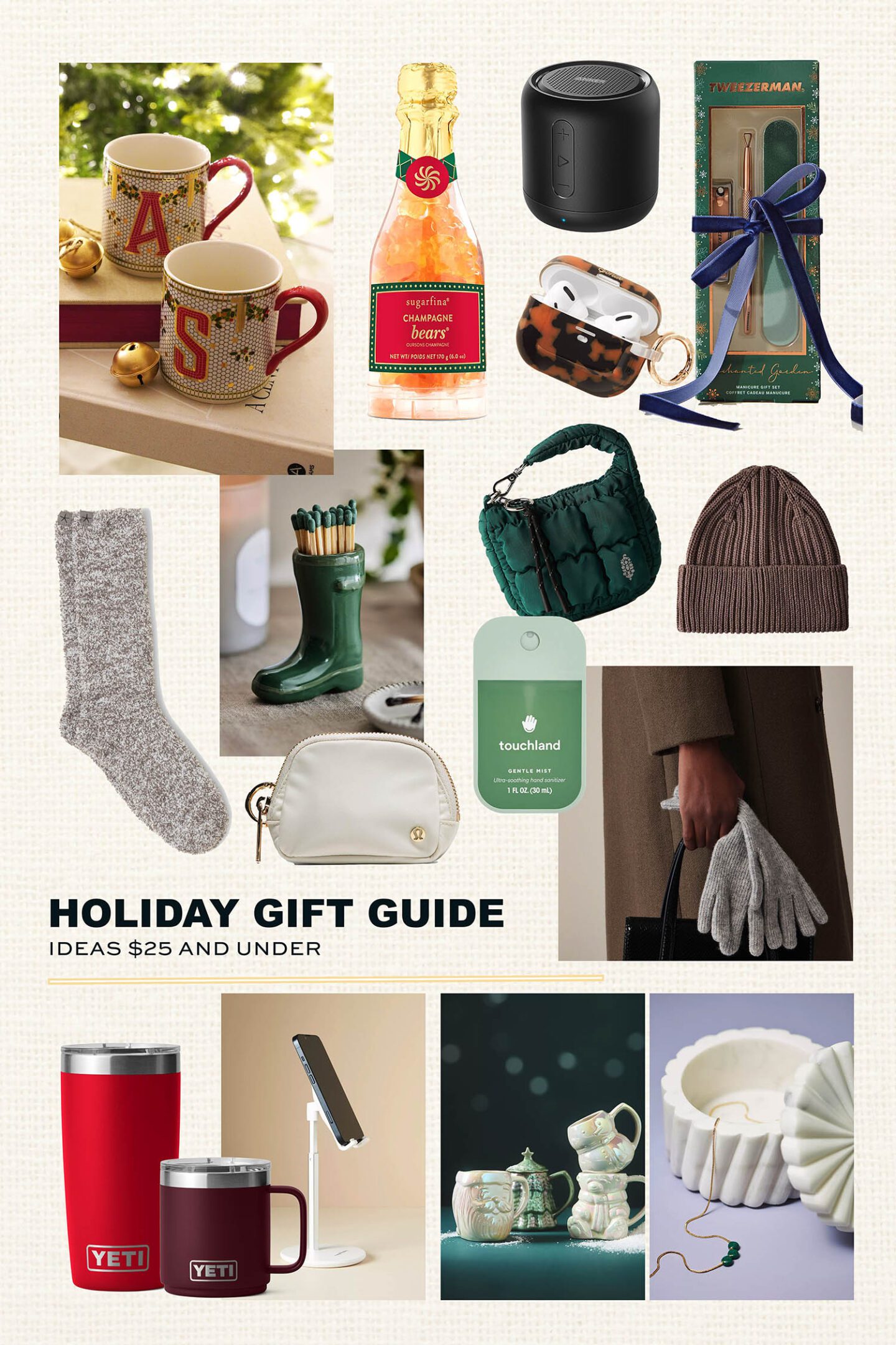 Holiday Gift Ideas $25 and Under