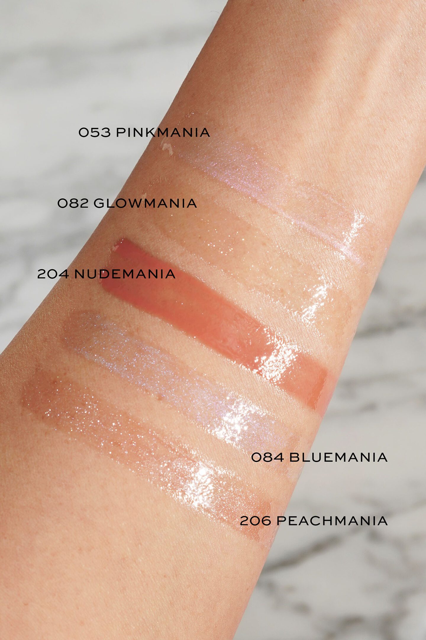 Dior Glowmania Addict Lip Maximizer Lip Gloss swatches