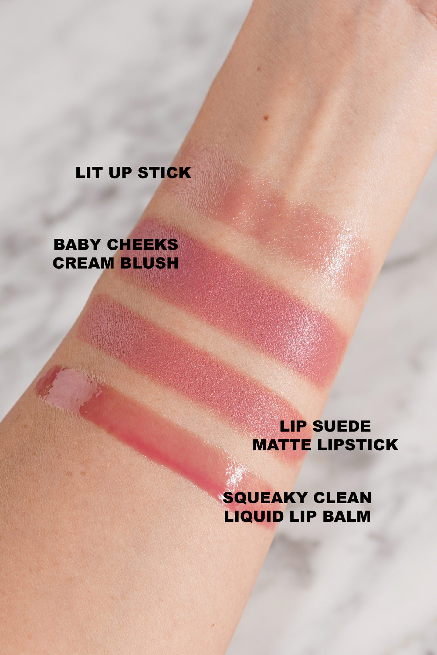 Westman Atelier Petal Collection 2025 swatches