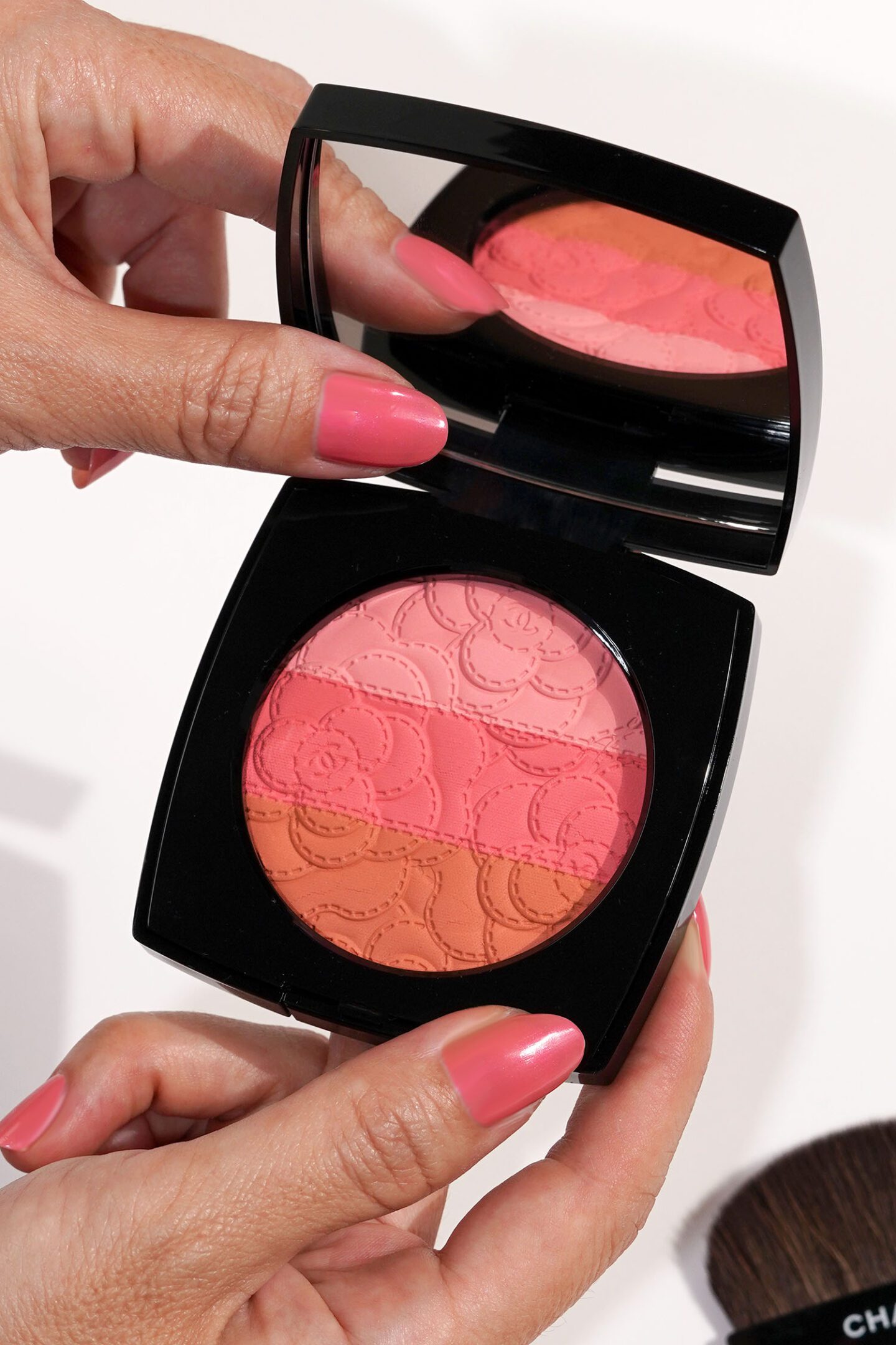 Chanel Camelia Futura Powder Blush Trio