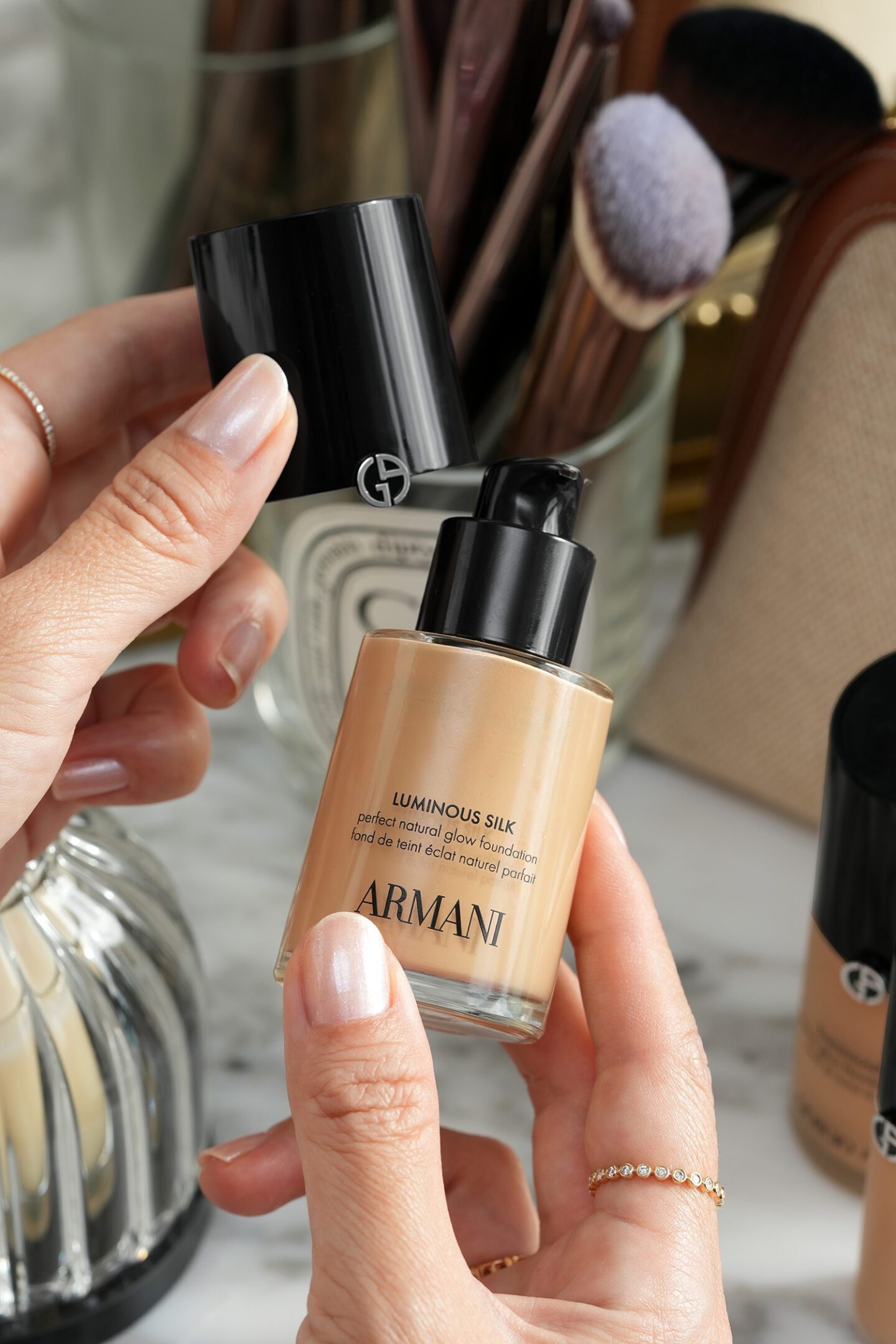 Armani Luminous Silk Foundation new formula review Shade 6.5
