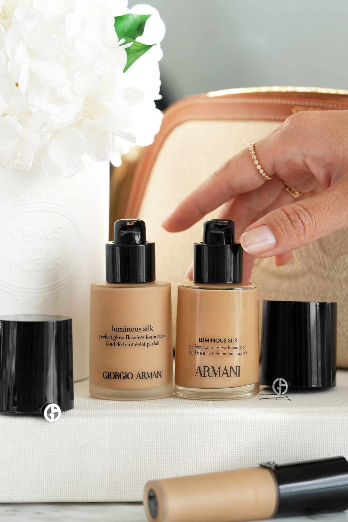 Armani Luminous Silk Foundation new formula review Shade 6.5