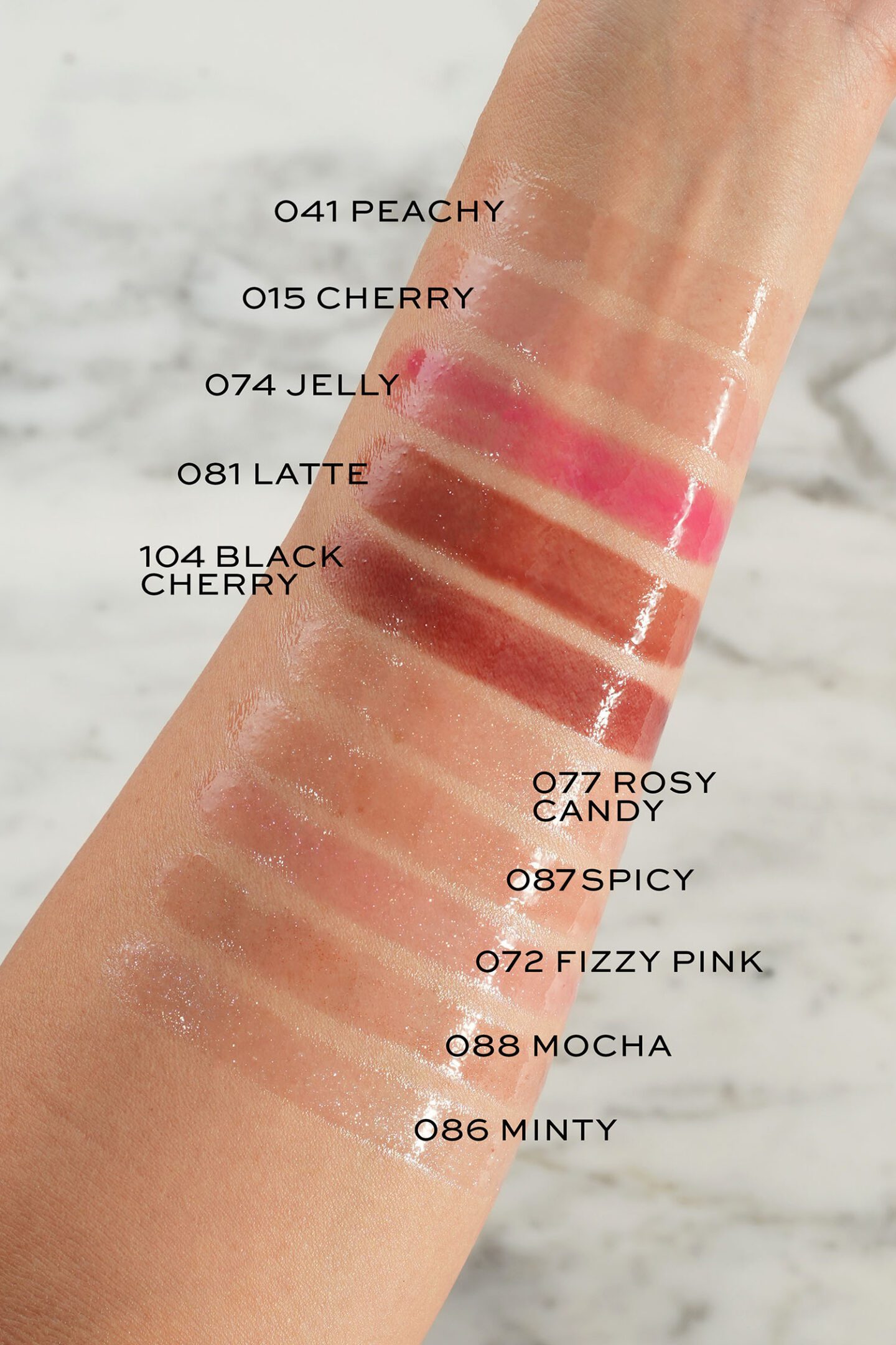 Dior Addict Lip Glow Oil new formula swatches 2026