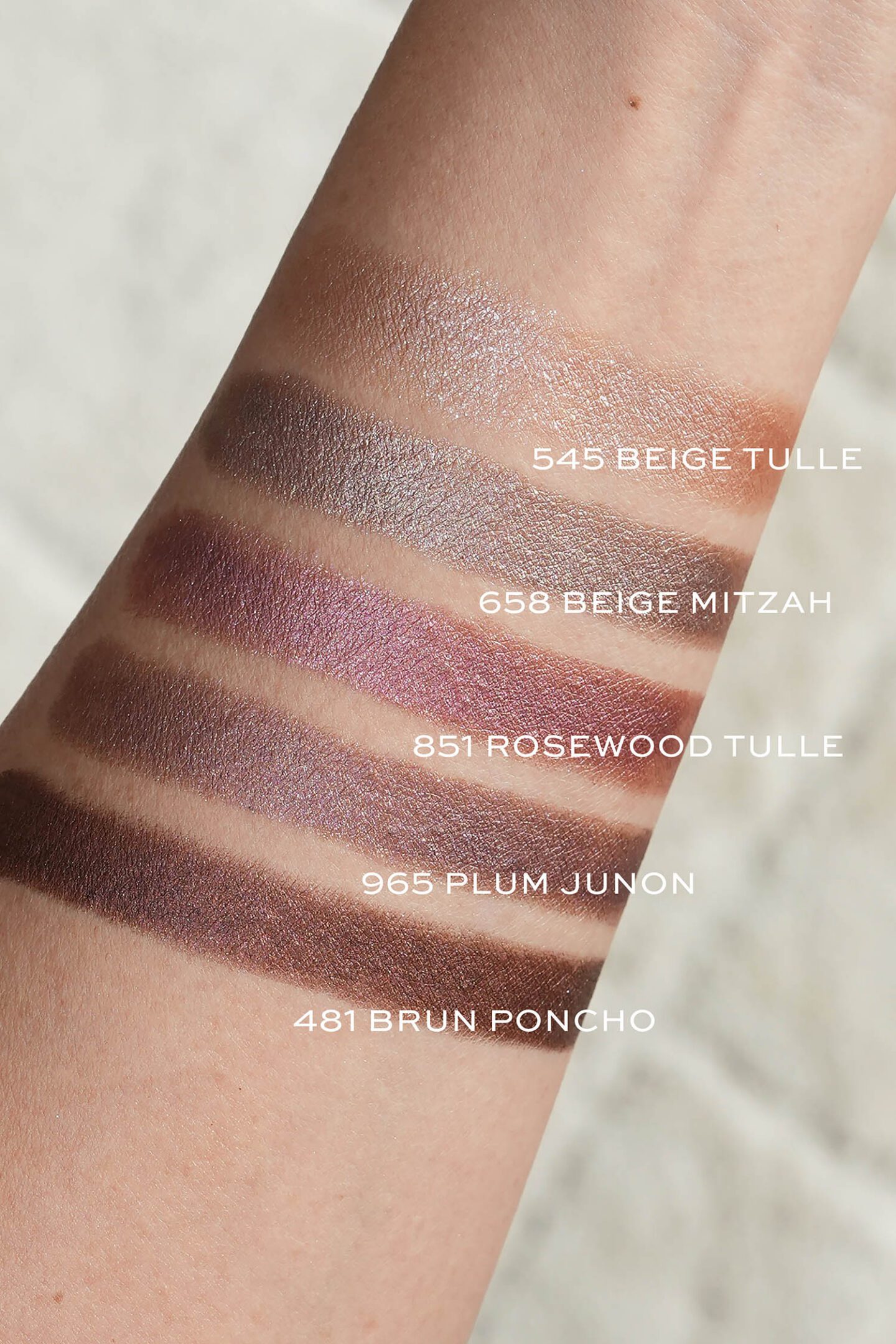 Diorshow Flash Eyeshadow Stick swatches