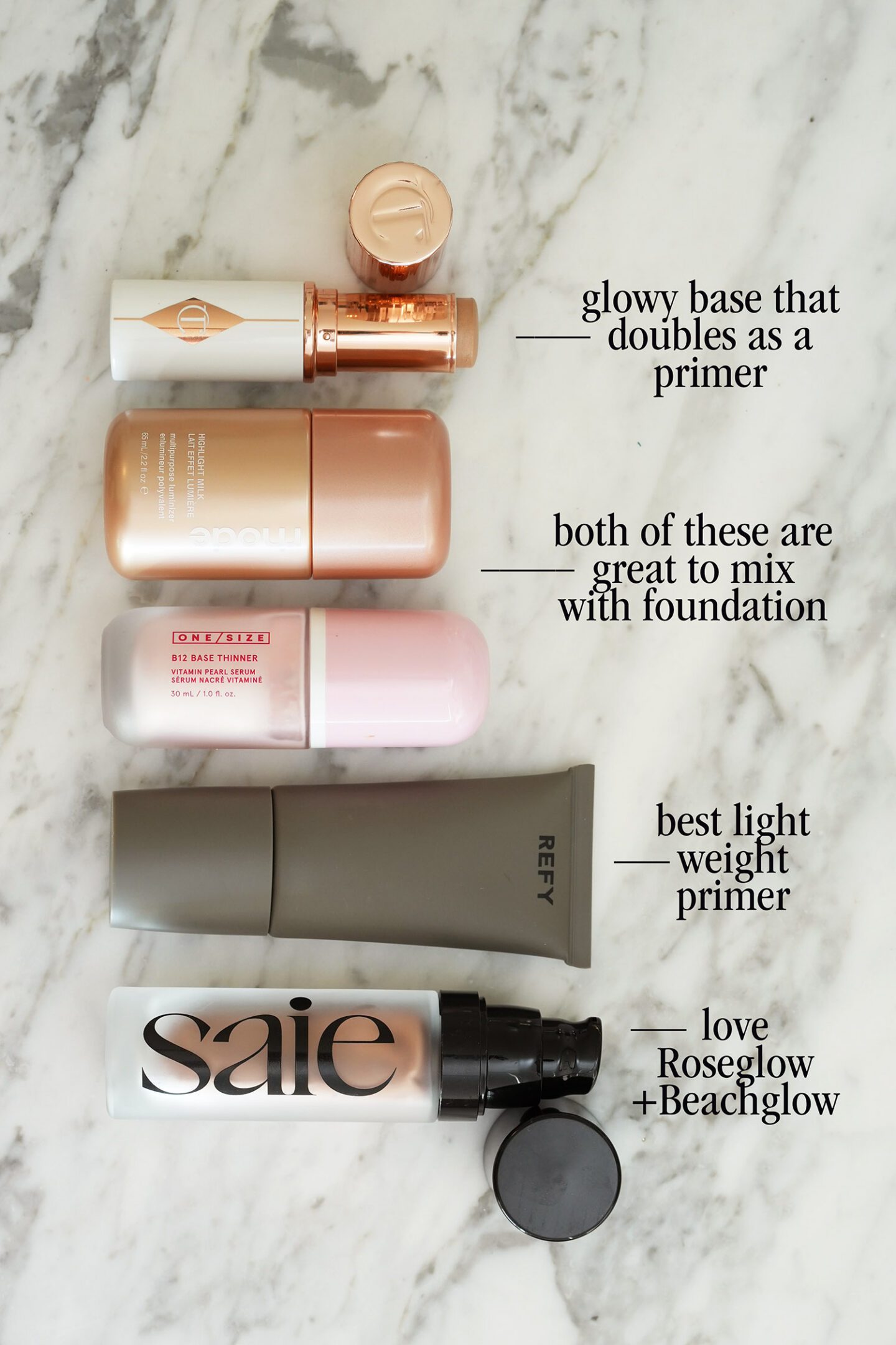 Best Primers and Glow Enhancers