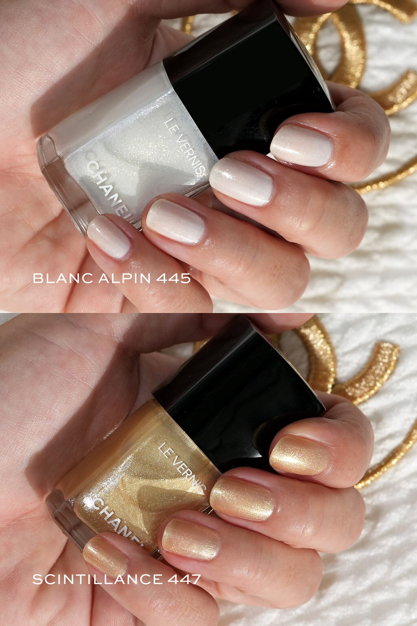 Chanel Holiday 2026 Le Vernis Blanc Alpin and Scintillance